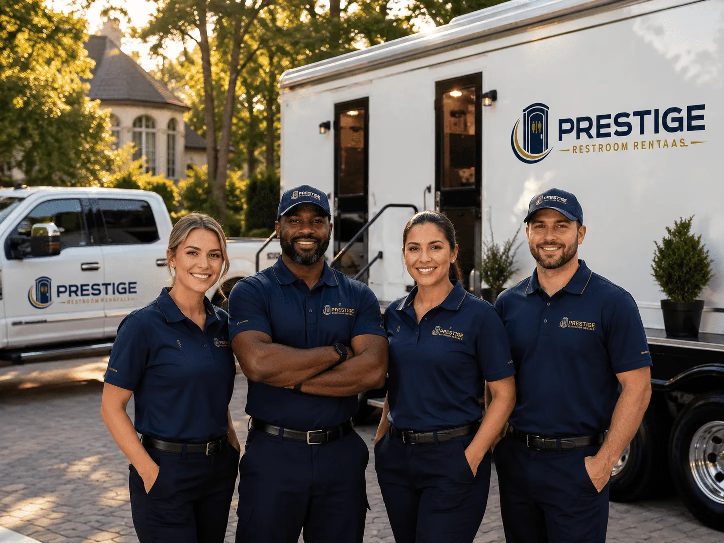 Trusted Luxury Portable Restrooms company in Climax, NC